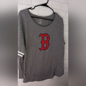 Gray Boston Red Sox T-Shirt